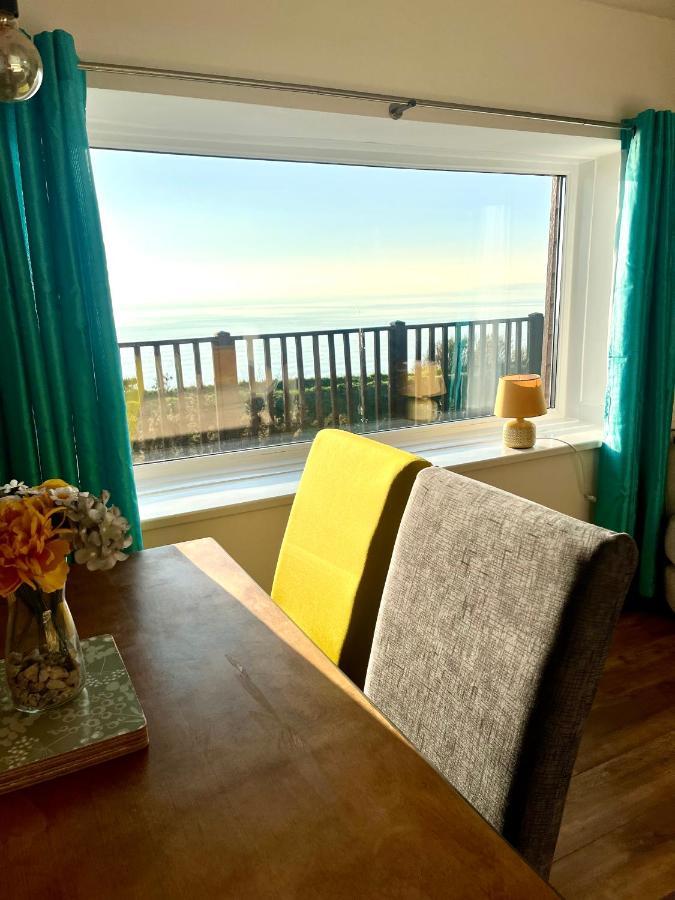 Sunset Sea View Chalet With Hot Tub ทอร์พอยท์ ภายนอก รูปภาพ